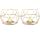 thumbnail image 1 of nipocaio Tea Light Candle Holders Gold Candle Holder, Geometric Candle Holder Dining Table Candle Centrepiece Decorations for Living Room Bedroom Bathroom,2 Pcs, 1 of 6