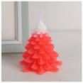 thumbnail image 4 of Fiudx Liquidación navideña Vela de árbol de Navidad, regalo de mano, vela aromática de cedro, decoración navideña, 4 of 4
