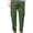 Army Green, variant on Zekutng Cargo Pants for Men Drawstring Ankle Cuffed Casual Jogger Pants,Sizes L-5XL