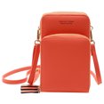thumbnail image 1 of Mini bolso cruzado para mujer con correa ajustable, diseño sólido, bolsos con cremallera, Mini bolso de hombro multiusos, bolso impermeable yeacher natural, 1 of 7