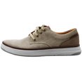 thumbnail image 1 of Skechers Men's Moreno Canvas Oxford Shoe, Stone, 11 Wide, 1 of 6