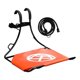 thumbnail image 4 of Portaequipajes de almacenamiento, portaequipajes de carga, accesorios, fácil instalación, portabolsas delantero para bicicleta Naranja Negro, 4 of 9