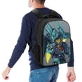 thumbnail image 5 of Mobile Suit Gundam Backpacks 16 Inch Lightweight Casual Bookbags Travel Daypack Bookbags for Camping Hiking, 5 of 6