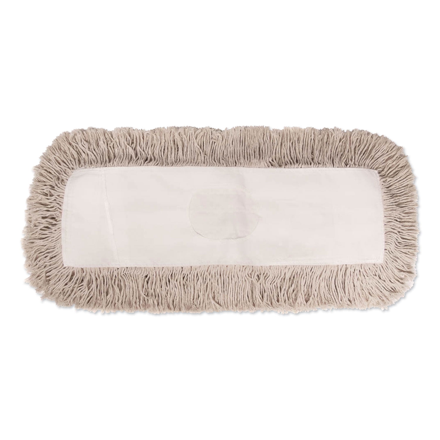 Boardwalk Industrial Dust Mop Head, Hygrade Cotton, 48w X 5d, White