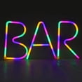 thumbnail image 5 of Kripyery LED Four-color English Alphabet Neon Lights Birthday Party Christmas Decoration, 5 of 8