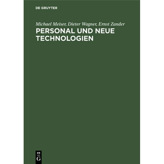 Personal und neue Technologien, (Hardcover)
