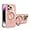 Pink, variant on Swivel Stand Solid Color Phone Case for iPhone 14 15 / Pro/Plus/Pro Max, Compatible with Magsafe, Back Cover with Lens Film, Magnetic Bracket Shell