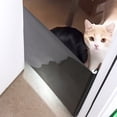 thumbnail image 3 of Barrière Rétractable pour Chat et Chiot pour Portes et Escaliers Sans Perçage Clôture de Porte Barrière pour Chat et Chiot pour Intérieur Extérieur Installation Facile Barrière pour Portes et Escaliers – Installation Facile Intérieur 22,8 Pouces, 3 of 3