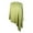 Green, variant on Cotton Blend Jersey Poncho Lightweight Versatile Wearable Scarf