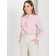 thumbnail image 2 of Allegra K Blusa Top Camisa Con Volantes De Gasa Elegante Con Botones Mangas Largas Oficina Trabajo Para Mujer Rosa XS Unique Bargains Camisa, 2 of 6