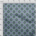 thumbnail image 3 of oneOone Cotton Poplin Green Fabric Ogee Sewing Fabric By The Yard Printed Diy Clothing Sewing Supplies 56 Inch Wide, 3 of 4