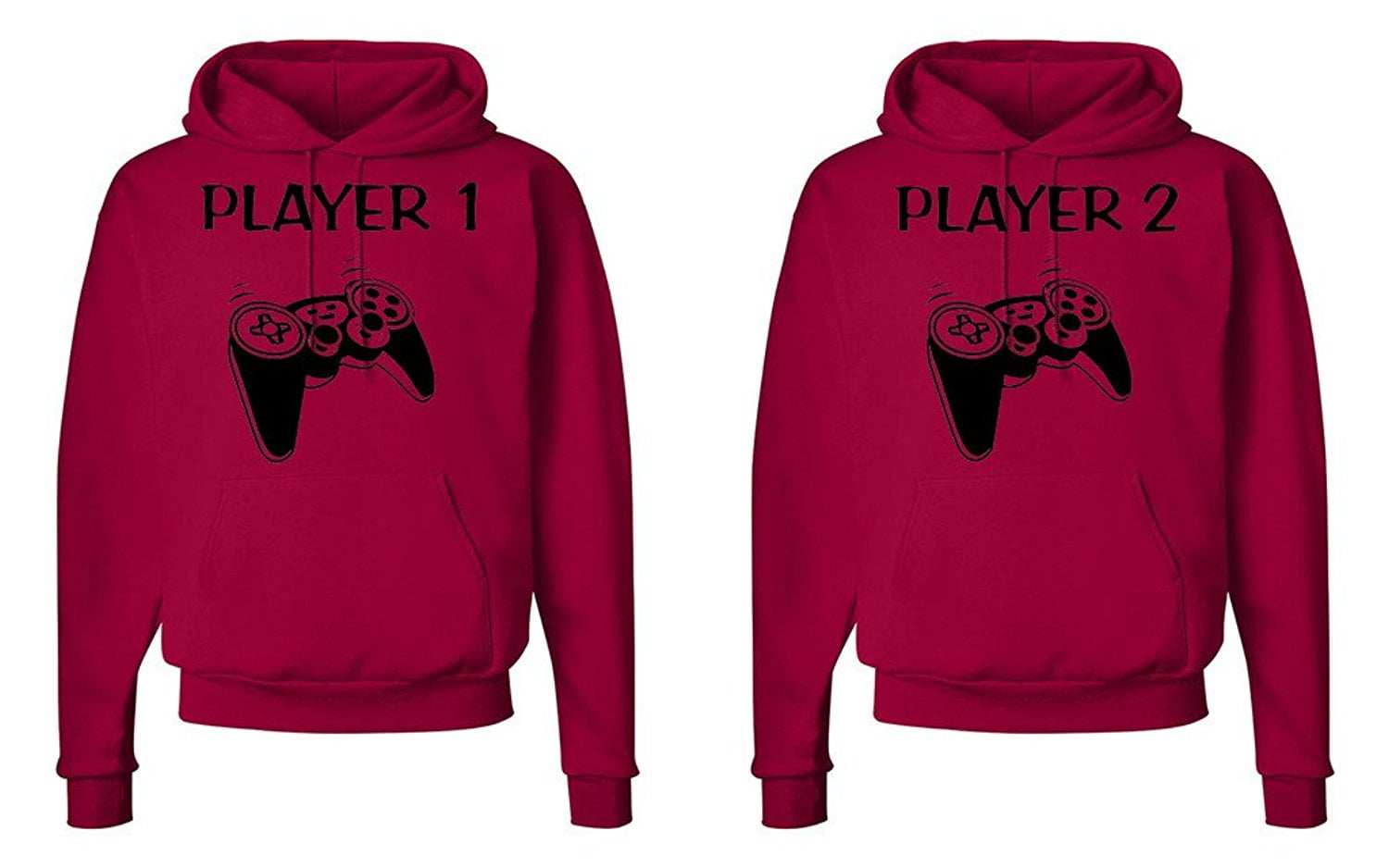 gamer couple hoodies