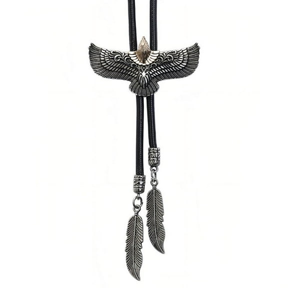 WINDLAND Bolo Tie for Men Teens Cowboy Western Cowgirl Alloy Sweater Shirt Decors Necktie