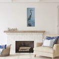thumbnail image 3 of Stupell Industries Heron Bird Perched Ocean Ripples Coastal Painting Gallery Wrapped Canvas Print Wall Art, 3 of 5