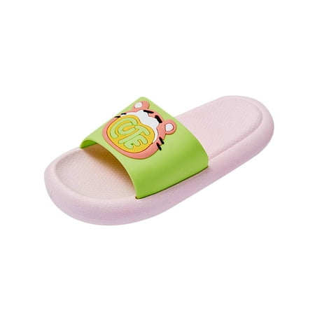 

Mikilon Toddler Baby Sandals Cartoon Animal Soft And Non-Slip Kids Home Slipper Children s Shose Beach Shoes for Toddler Girls Boys4-5 Year on Sale