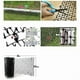 thumbnail image 2 of Household Garden Cat Scat Mat Prickle Strip Anti Cat Dog Repellent Deterrent Spike Mat Garden Flower, 2 of 5