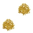 thumbnail image 3 of maskred Pack of 50 Brake Wires Aluminum Alloy Tail Caps Replacement Derailleur Shifter Cable Protector Ends Cycling Accessory Gold 2Set, 3 of 6