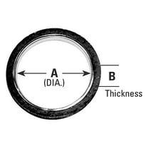 AP Exhaust Exhaust Pipe Gasket Fits select: 2016-2020 TOYOTA TACOMA, 1998-2003 CHEVROLET S TRUCK