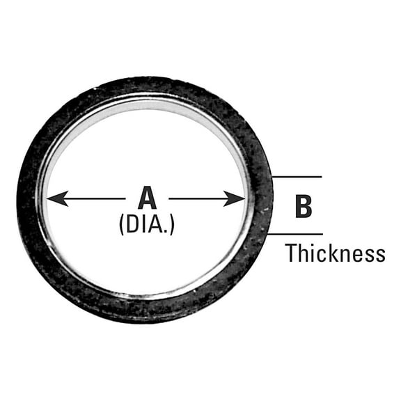 AP Exhaust Exhaust Pipe Gasket Fits select: 2016-2020 TOYOTA TACOMA, 1998-2003 CHEVROLET S TRUCK