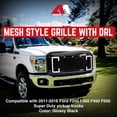 thumbnail image 2 of AMERICAN MODIFIED Raptor Style Mesh Grille for 2011-2016 Ford F250/350/450/550, 2 of 12
