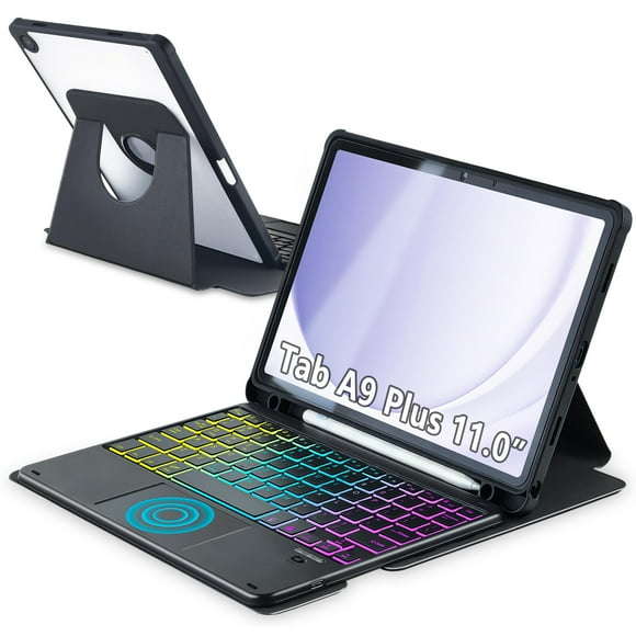 Funda de teclado MePadKey Touchpad para Samsung Galaxy Tab A9+
