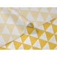thumbnail image 5 of oneOone Velvet Yellow Fabric Triangle Sewing Material Print Fabric By The Yard 58 Inch Wide - TD, 5 of 5