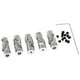 thumbnail image 1 of Acoplador de eje de metal para barco RC, coche, conector de motor, junta universal, 5 piezas, 1 of 7