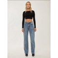 thumbnail image 2 of Straight Leg Medium Rise Jean, 2 of 5
