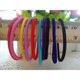 thumbnail image 4 of Bandas de goma de nylon de 50 piezas de nylon High Ponytail Soporter Cabina Cordera para adultos Niños (Café oscuro), 4 of 4