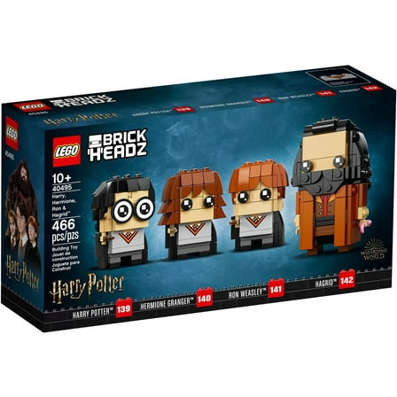 LEGO BrickHeadz Wizarding World Harry, Hermione, Ron & Hagrid 40495