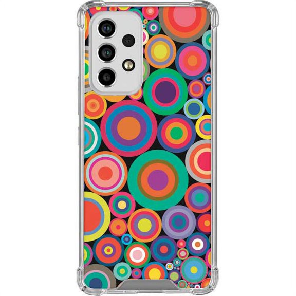 Skinit Geometric Psychedelic Circles Galaxy A33 5G Clear Case