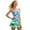 Blue Green Sea Turtle, variant on Colorful Sunset Tennis Dresses for Women Size S Coconut Tree Womens Athletic Dress Golf Workout Sports Sleeveless Mini Dress Built in Shorts with Pocket