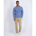 thumbnail image 6 of 3 Pack: Men's Soft Plush Fleece Crewneck Sweatshirt - Athletic Pullover Sweater (Available In Big & Tall), 6 of 6