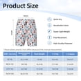 thumbnail image 4 of Cauagu Nautical And Pirate Owls Print Swim Trunks for Men,Youth Boys Swim Shorts Compression Liner Beach Shorts Boys' Swimming Shorts 7-20 Years Bathing Suit-Small, 4 of 7