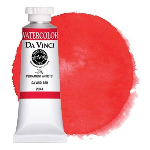 Da Vinci Paint 200-4 37 ml Aquarelle - Rouge