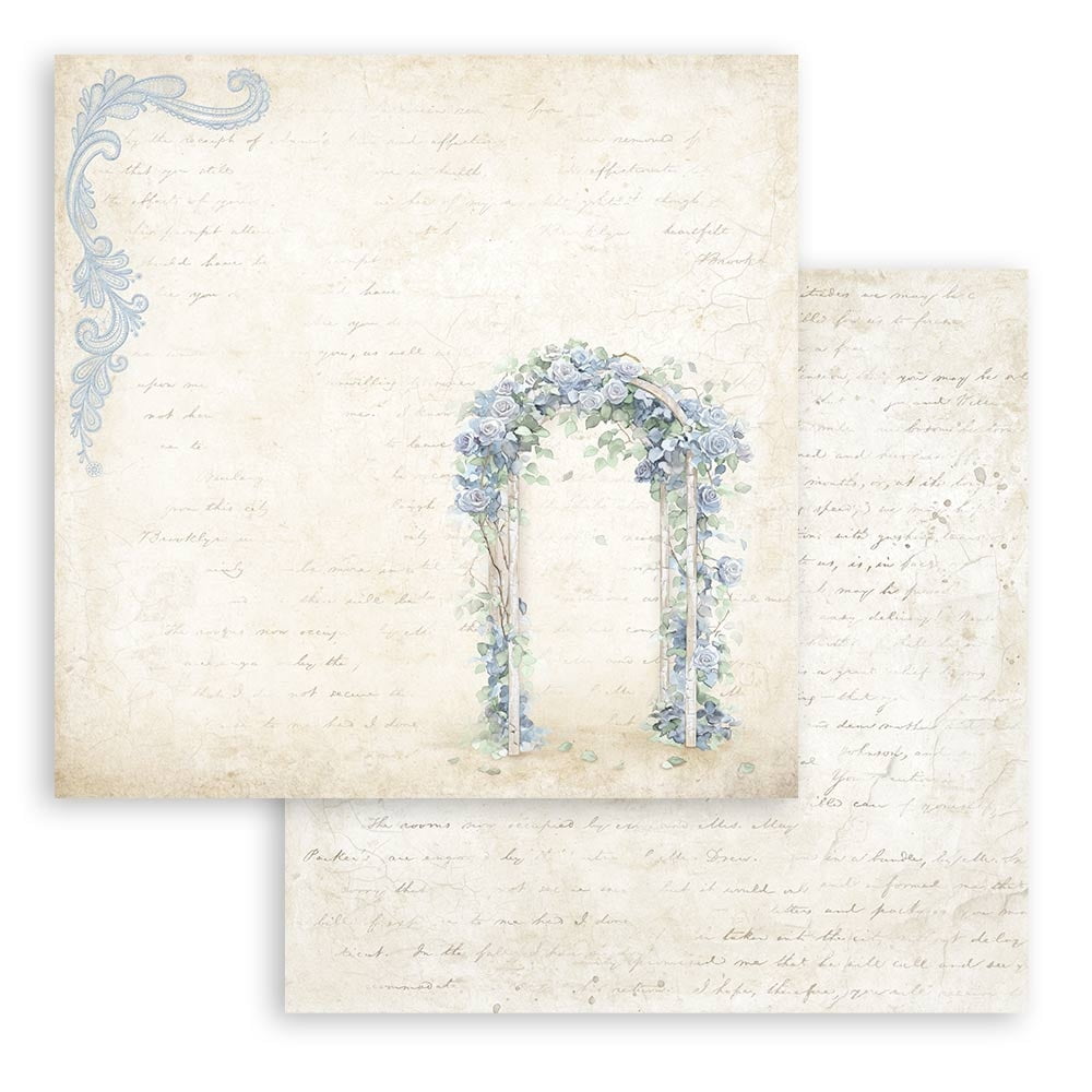 Stamperia Double-Sided Paper Pad 12"X12" 10/Pkg-Timeless, 10 Designs/ 1 Each