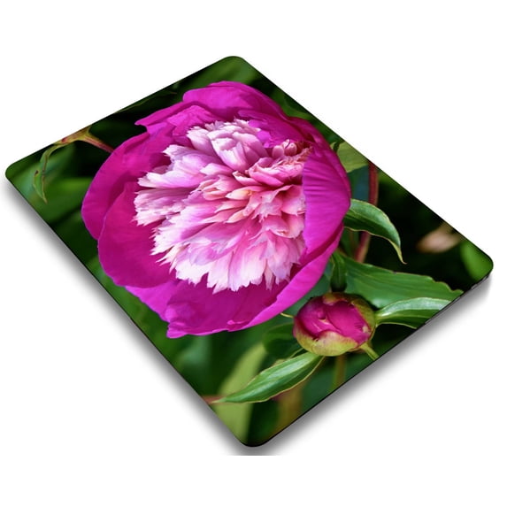 KSK KAISHEK Plastic Hard Case Shell Cover Compatible 2012 2013 2014 2015 Rel. MacBook Pro 13 inchs Retina Display No Touch + Black Keyboard Cover Model: A1502/A1425 Flower 0299