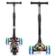 thumbnail image 1 of Scooter Kids Scooter Scooter Ajustable Scooter De Rueda PU De Dirección De Dirección De Gravedad Con Coloridas Luces LED, 1 of 7