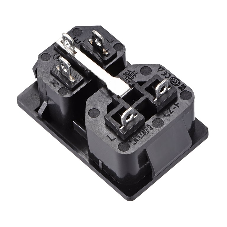 sourcing map C13 Montage panneau Adaptateur prise AC250V 10A