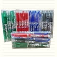 thumbnail image 4 of Heat Erasable Pens 12 Pack - Multicolor Marking Pens with Disappearing Ink - Frixion Style Erasable Pens for Drawing Planning - Rainbow, 4 of 8