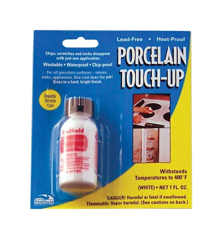 Sheffield Bronze 1126 1 oz. White Porcelain Touch Up Paint Thinners