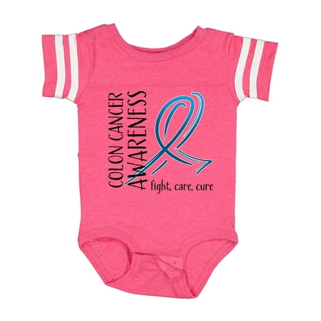 

Inktastic Colon Cancer Awareness- Fight Care Cure Gift Baby Boy or Baby Girl Bodysuit