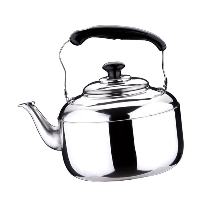 Inducción de La Estufa de La Cocina Del Café de La Tetera Del Té Del Silbido Del Acero Inoxidable - 5L Sunnimix Tetera Silbante