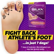 Silka Athlete's Foot Prescription Strength Antifungal Cream, 1 oz