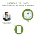 thumbnail image 2 of Wireless Touch Keypad Lock 433Mhz Frequency Ev1527 Weapon Code Unlock Security System Code RFID Connected Alarm Center, 2 of 6