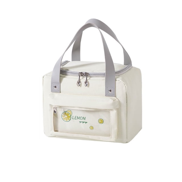Inteprter Fiambrera portátil, bolsa aislante para alimentos, doble cremallera, contenedores de almacenamiento para Picnic, bolsa con asa, multifunción, Almacenamiento y organización del hogar METRO Inteprter HA066616-01