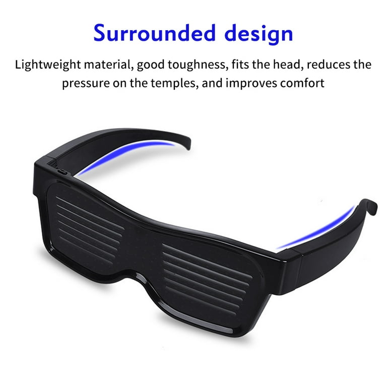 ▷ Sunglasses with LED Light - The Geek Theory