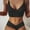 Black, variant on 2024 Bikinis for Juniors 2 Piece Breathable Bra Pad No Steel Quick Drying Single Wearing Floral Bikini Swimsuit Split Suit Multicolor New Style Beach Bikini Wrap Red