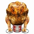 thumbnail image 2 of Beer Can Chicken Roaster Rack – Ideal Bbq & Oven Holder For Juicy Flavorful Chic, 2 of 6