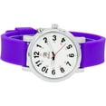 thumbnail image 6 of Blekon Original Nurse Watch Medical Scrub Colors Easy Read Light Up Dial Hand Water Resistant Purple, 6 of 6
